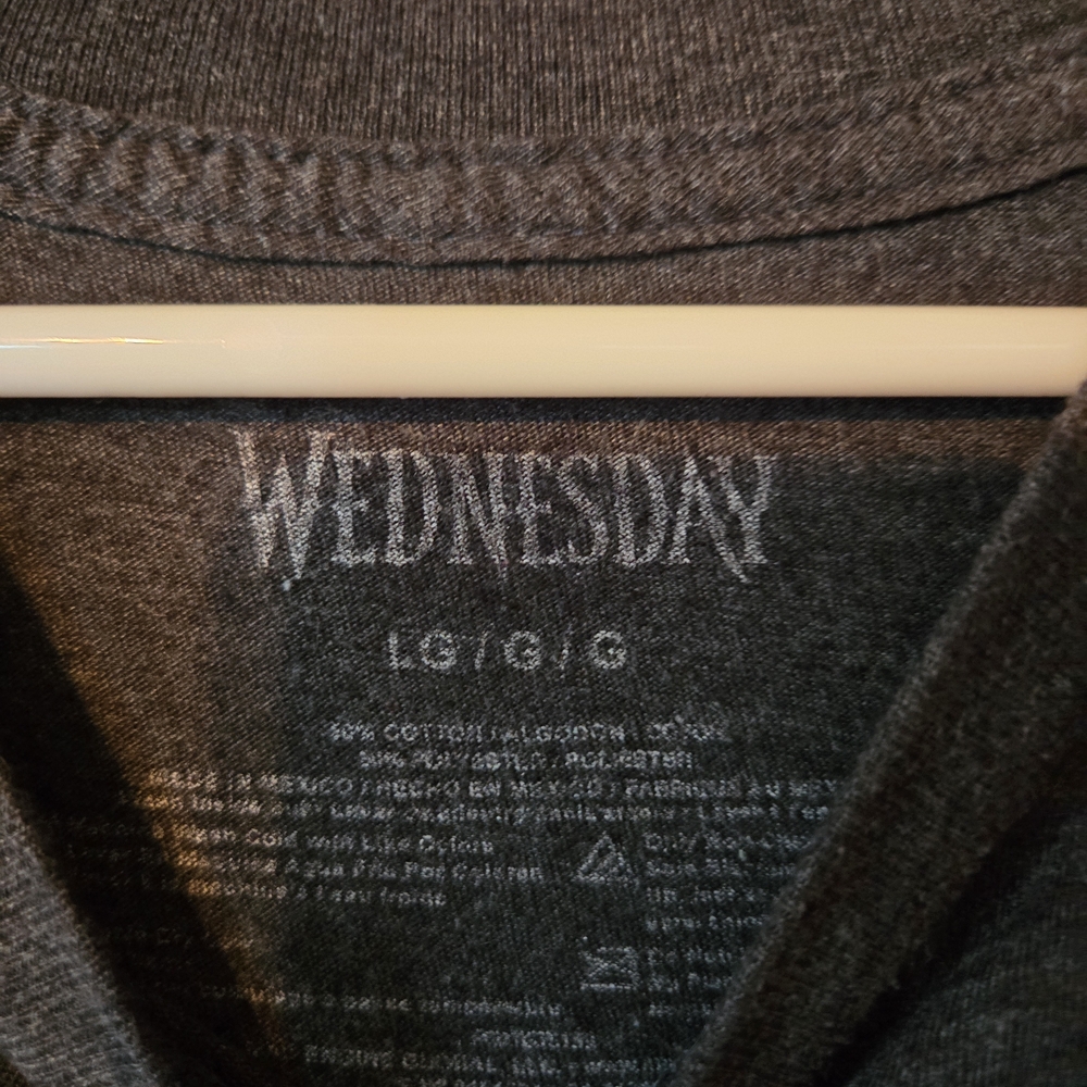 Dark Gray Graphic Short Sleeve Tee - Picture 3 of 4